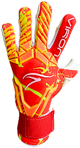 Luva de Goleiro Viron Spirit Laranja/Verde