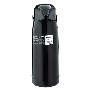 GARRAFA TERMICA TERMOLAR MAGIC PUMP PRETA 1.8L