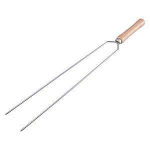 Espeto Gaúcho Duplo 55cm para Churrasco