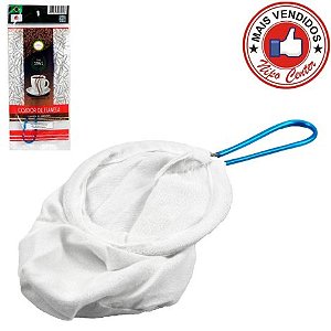 Coador de Café Pano Reutilizável com Alça