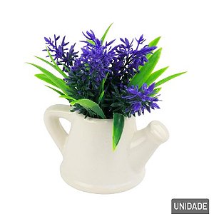 Vaso Decorativo Vidro com Plantas 11cm