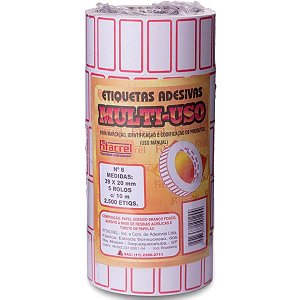 Etiqueta Preço 39x20mm Fitacrel (2500)