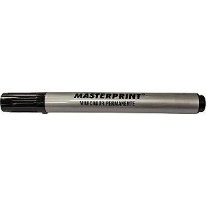 Pincel Marcador Permanente Preto Masterprint MP 615