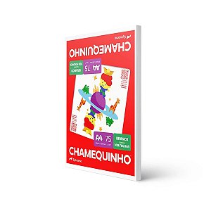 Papel Sulfite A4 Chamequinho 100 Folhas