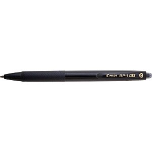 Caneta Esferográfica Retrátil Pilot BP-1 Preta