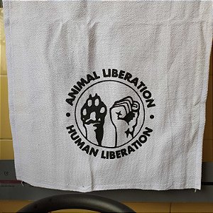 Pano de Prato - Animal Liberation/Human Liberation