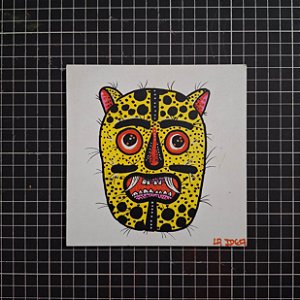 Pintura - Máscara de onça