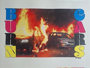 Serigrafia - Burn Cars