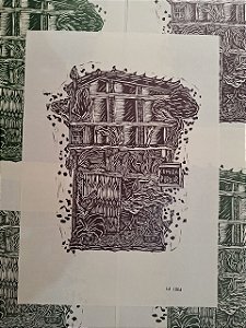 Linoleogravura - Imaginokupa #1: Comida Popular