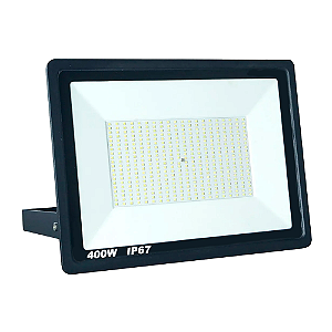 Refletor Led Holofote 400W Bivolt IP67 Cor Branco Frio