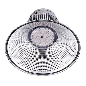 Luminária 150W High Bay de Led Branco Frio 6500K - Prateada