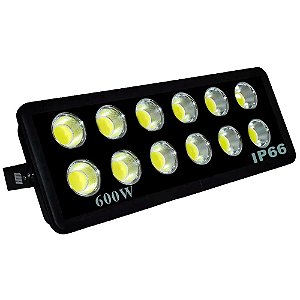REFLETOR DE LED 600W COB ULTRA LED 6500K BF IP66