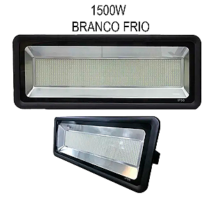 Refletor Holofote LED 1500W SMD IP66 A prova D'Água Branco Frio 6500k