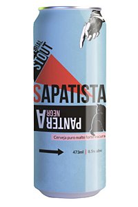 Sapatista Pantera Negra - Imperial Stout - Lata 473ml (Cerveja Viva)