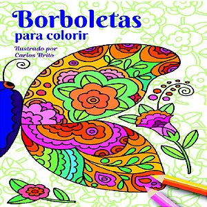 Borboletas para colorir