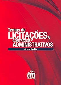 TEMAS DE LICITAÇÕES E CONTRATOS ADMINISTRATIVOS