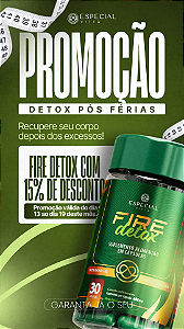 FIRE DETOX - 30 CÁPSULAS