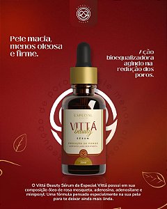 VITTÁ BEAUTY- SÉRUM REDUTOR DE POROS