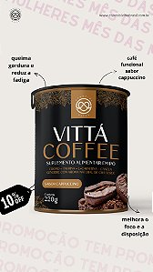 VITTÁ COFFEE - sabor cappuccino 220g