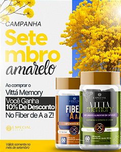Ao comprar Vittá Memory Ganhe 10% no Especial Fiber de A a Z