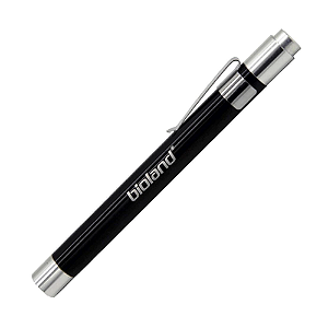 Lanterna Profissional Clínica LED Bioland LT200 Preta Luz Branca 120lm