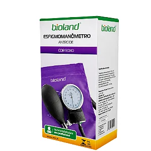 Aparelho de Pressão Esfigmomanômetro Aneróide AN100 Roxo Bioland
