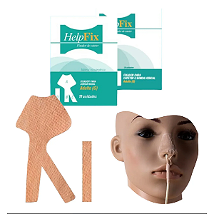 Helpfix Fixador De Sonda Nasal Adulto Pacote Com 10 Unid