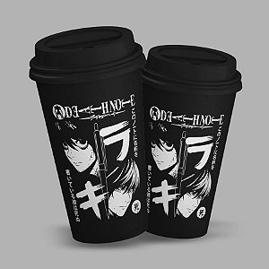 Copo para Viagem c/ Tampa 600ml Death Note