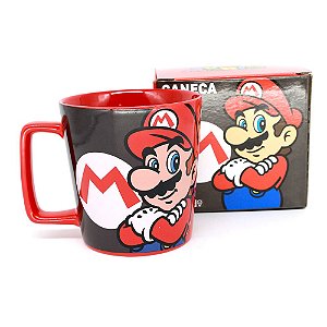 Caneca Buck 400ml Super Mario - Mushroom