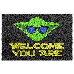 Capacho Vinil Star Wars - Welcome You Are