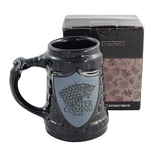 Caneca 3D Game of Thrones - Stark House
