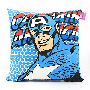 Almofada Marvel - Capitão América Pop Art