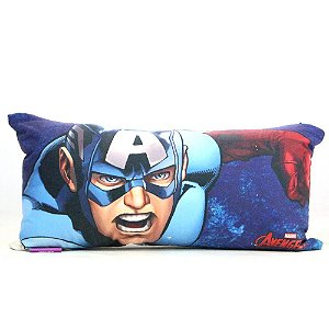 Almofada Fibra Marvel - Capitão América Ícone