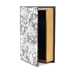 Caixa Decorativa Livro Marvel - Comics