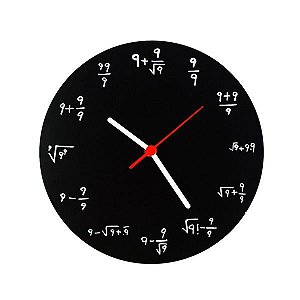 Relógio de Parede Formulas 9