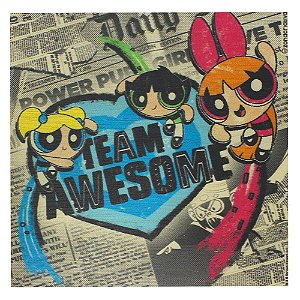 Quadro MDA Meninas Super Poderosas - Team Awesome