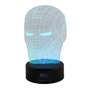 Luminária LED Marvel - Homem de Ferro