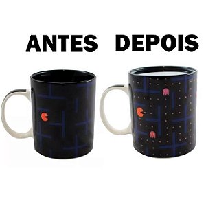 Caneca Mágica Reativa Pac Man