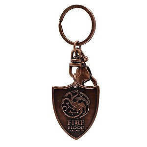 Chaveiro de Metal Game of Thrones - Targaryen