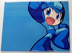 Quadro de Metal 26x19 Mega Man