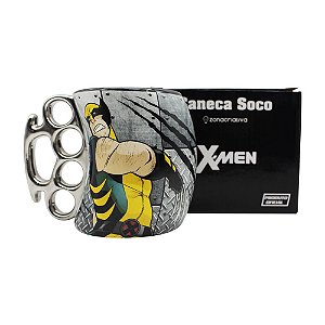 Caneca Soco Inglês 350ml X-Men - Wolverine