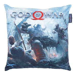 Capa de Almofada 45cm x 45cm God of War - Fight