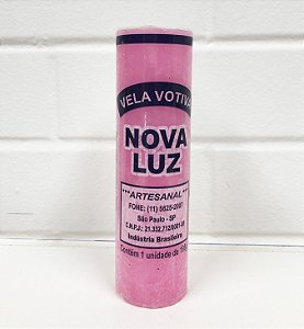 Vela 7 Dias 195 Gr Rosa