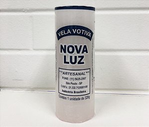 Vela 7 Dias 320 Gr Branca