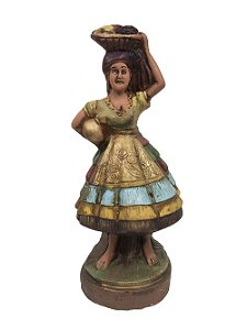 Imagem Baiana C/ Cesto - 20 Cm
