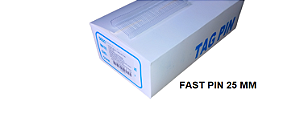 FAST PIN 25MM - POLIPROPILENO - D50K0014 - CAIXA 5 MILHEIROS - REF 655