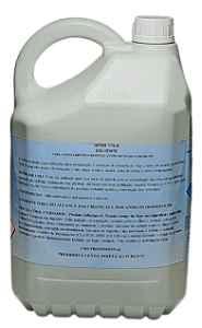 LIQUIDO TIRA MANCHA TECIDO - INTER T75R - GALÃO 4 QUILOS