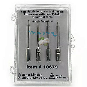 AGULHA FINE PIN LONGA 10679 - AVERY DENNISON 100% AÇO - UNIDADE AGULHA