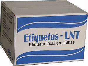 ETIQUETA DE COMPOSIÇÃO LNT1 - 25MM X 40MM - PREÇO POR MILHEIRO