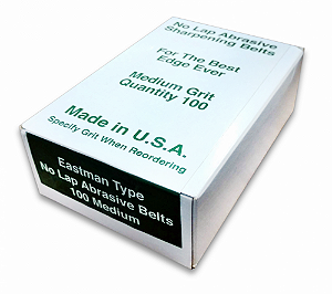 LIXA EASTMAN ABRASIVA GENUINA TYPE MEDIUM GRIT - CAIXA 100 UNIDADES - REF 18